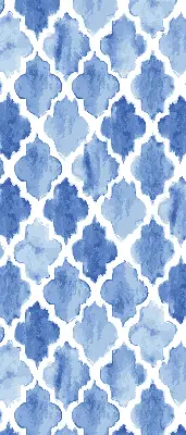 Estores de rolo interiores Padrão pintado