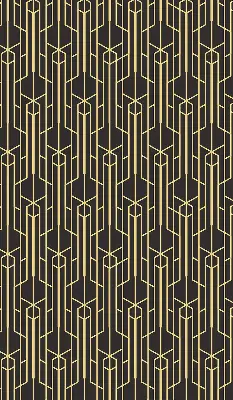 Estores de rolo interiores para janela Padrão amarelo