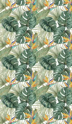 Estores de rolo interiores Plantas tropicais