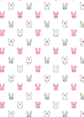 Estores de rolo interiores para janela Coelhos coloridos com coroas