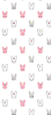 Estores de rolo interiores para janela Coelhos coloridos com coroas