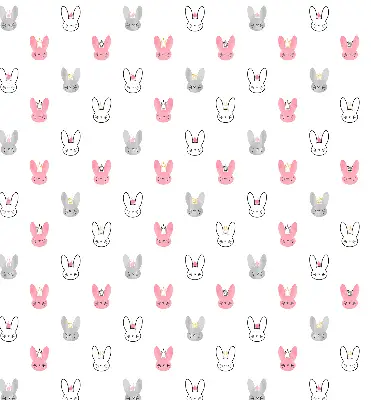Estores de rolo interiores para janela Coelhos coloridos com coroas