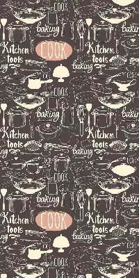 Estores de rolo interiores Utensílios de cozinha