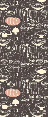 Estores de rolo interiores Utensílios de cozinha