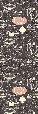 Estores de rolo interiores Utensílios de cozinha