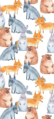 Estores de rolo interiores para janela Animais