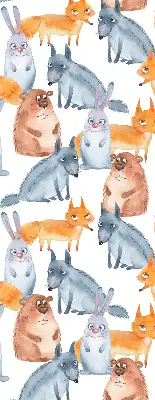 Estores de rolo interiores para janela Animais