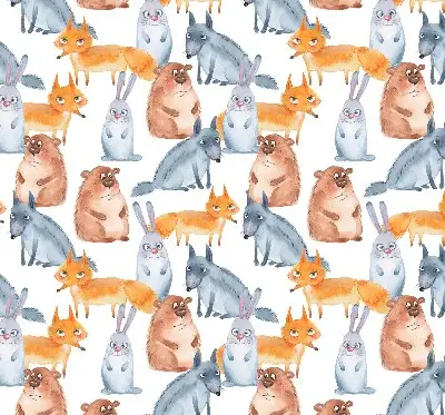 Estores de rolo interiores para janela Animais