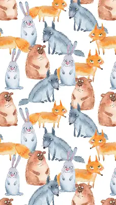 Estores de rolo interiores para janela Animais