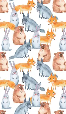 Estores de rolo interiores para janela Animais