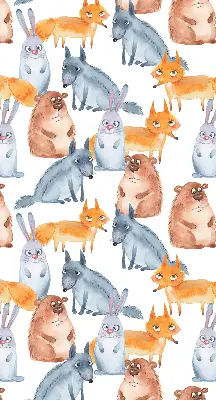 Estores de rolo interiores para janela Animais
