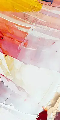 Estores de rolo em tecido Quadro pintado