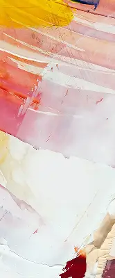 Estores de rolo em tecido Quadro pintado