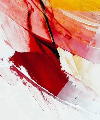 Estores de rolo em tecido Quadro pintado