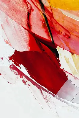 Estores de rolo em tecido Quadro pintado