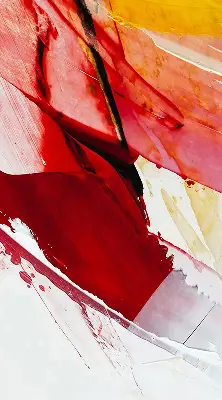 Estores de rolo em tecido Quadro pintado