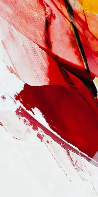 Estores de rolo em tecido Quadro pintado