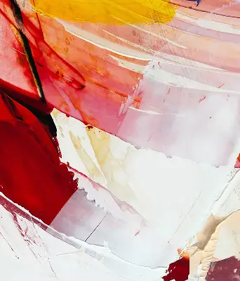 Estores de rolo em tecido Quadro pintado