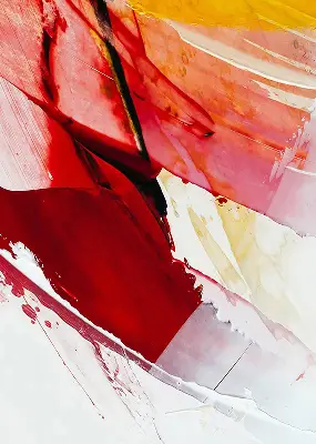 Estores de rolo em tecido Quadro pintado