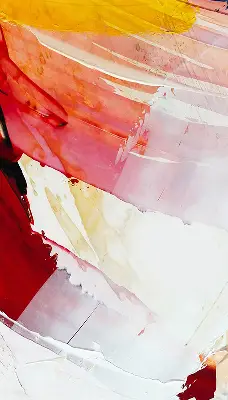 Estores de rolo em tecido Quadro pintado