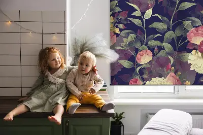 Estores de rolo para janela Flores