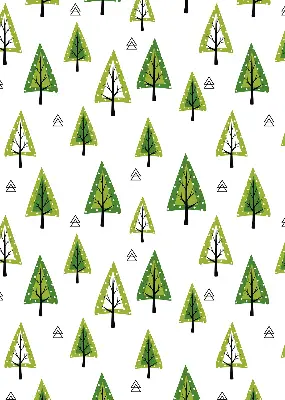 Estores de rolo para porta de varanda Floresta desenhada