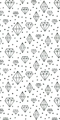 Estores de rolo interiores Diamantes desenhados