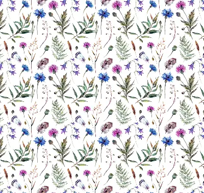 Estores de rolo interiores para janela Flores coloridas