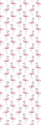 Estores de rolo interiores para janela Flamingos
