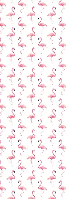 Estores de rolo interiores para janela Flamingos