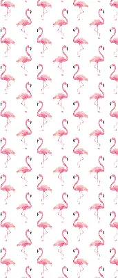 Estores de rolo interiores para janela Flamingos