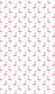 Estores de rolo interiores para janela Flamingos