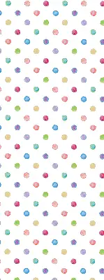 Estores de rolo interiores Pontos coloridos