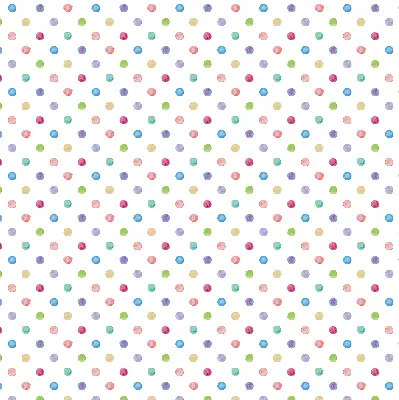 Estores de rolo interiores Pontos coloridos