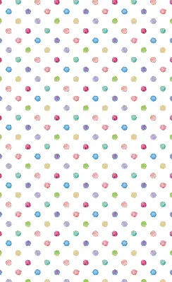 Estores de rolo interiores Pontos coloridos