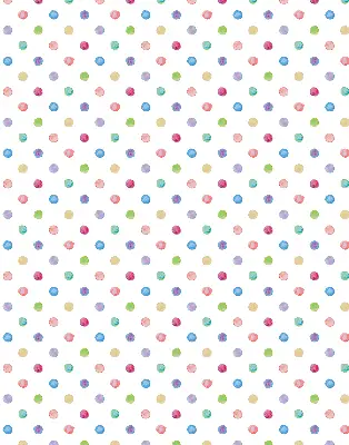 Estores de rolo interiores Pontos coloridos