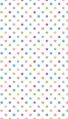 Estores de rolo interiores Pontos coloridos