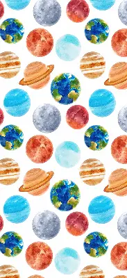 Estores de rolo para janela Planetas