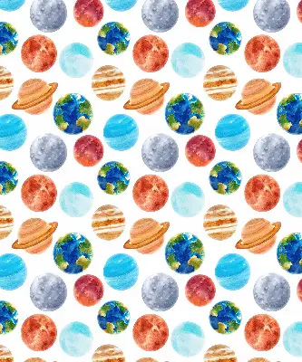 Estores de rolo para janela Planetas