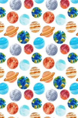 Estores de rolo para janela Planetas