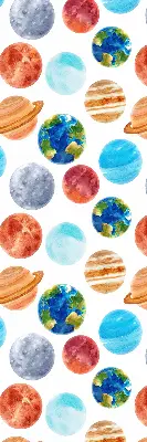 Estores de rolo para janela Planetas