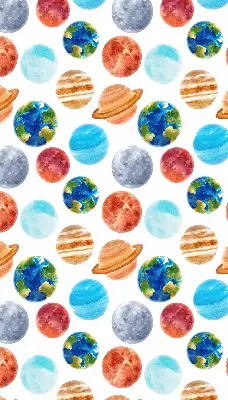 Estores de rolo para janela Planetas