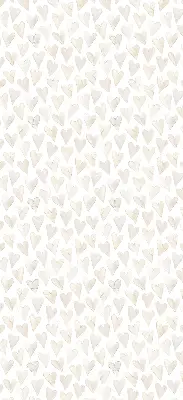 Estores de rolo interiores Corações bege