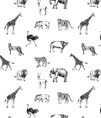 Estores de rolo para janela Animais