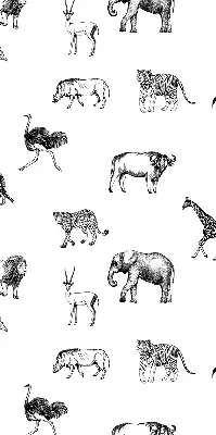 Estores de rolo para janela Animais