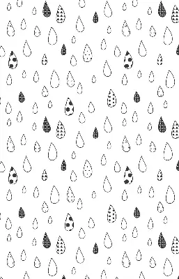 Estores de rolo interiores para janela Gotas