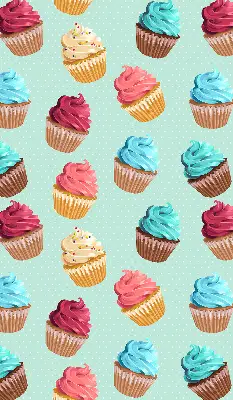 Estores de rolo interiores Cupcakes