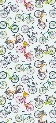 Estores de rolo interiores para janela Bicicletas