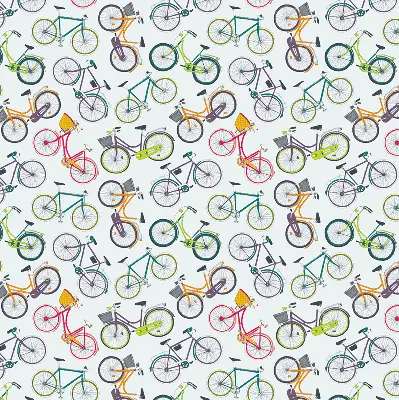 Estores de rolo interiores para janela Bicicletas