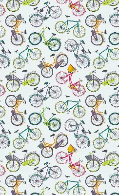 Estores de rolo interiores para janela Bicicletas